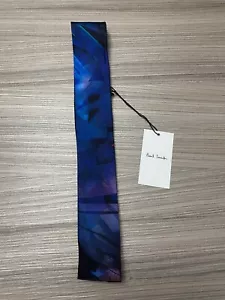 Paul Smith Multicoloured Tie-  Square Ended 5cm Blade- Made In Italy. - Picture 1 of 7