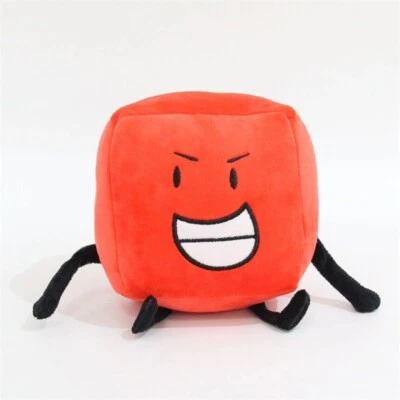 Figura de peluche BFDI Battle for Dream Island juguete juguetes de peluche para niños cubo Foto 1 de 4