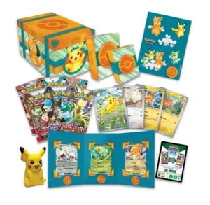 Pokemon TCG: Paldea Adventure Chest - New Factory Sealed 6 Pokémon TCG boosters - Picture 1 of 4