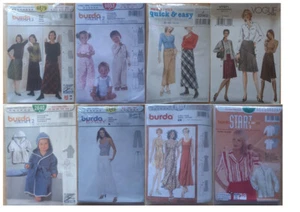 Verschiedene neue Schnittmuster 17 Stück Burda/Vogue-Rock/Hose/Bluse ab Größe 36 - Bild 1 von 4