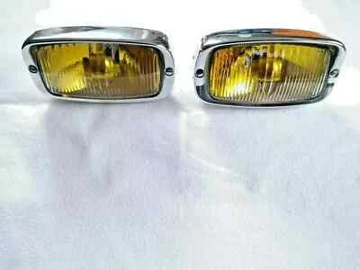 Желтые хромированные противотуманные фары Hella противотуманные фары Porsche 911 Lamborghini Islero - Изображение 1 из 4