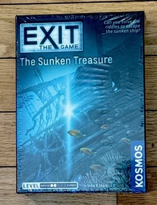 Exit The Game: The Sunken Treasure Kosmos - Brand New Factory Sealed - Image 1 of 2