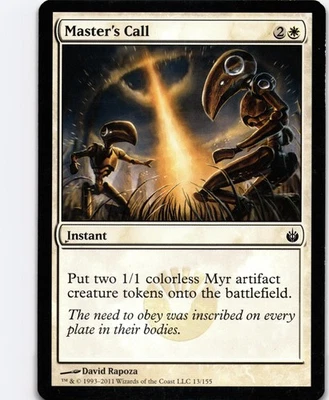 Master's Call C Mirrodin Besieged 13 MBS - Image 1 of 2