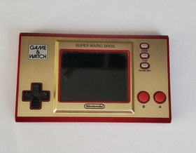 Game And Watch Super Mario Bros Nintendo, No Charger 