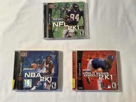 Sega Dreamcast Console Game Lot
