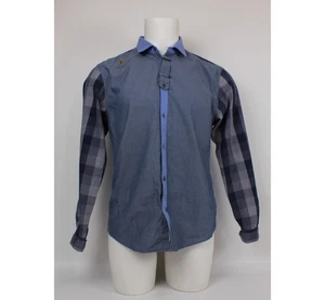 Camisa Hombre Luke 1977 Talla Grande Azul Multicolor Artículo - Imagen 1 de 11