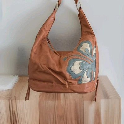 Floral Y2K Somo And Teal Medium Tote Bag for women zipper Side Pockets  - Image 1 of 4