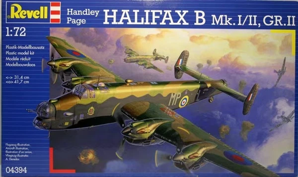 ✅Revell 04394 - Scala 1:72 Handley Page Halifax B Mk.I/II, GR.II - Immagine 1 di 1