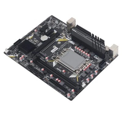 ☩H610U Motherboard 2xDDR4 DIMM NVME M.2 PCI E 16X Gen 3.0 Slot LGA1700 ATX - Image 1 of 4