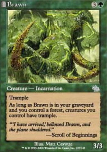Brawn - Judgment #107/143 MTG Magic The Gathering - Image 1 of 1