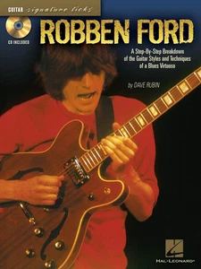 Robben Ford Signature Licks for Guitar Lessons Learn to Play Blues Tab Book CD - Picture 1 of 1