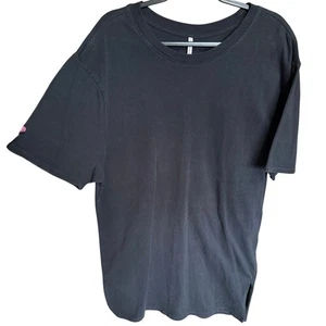 Essentials Fear Of God FOG Oversized Tee Shirt Split Hem Crewneck Black Size XL - Bild 1 von 10