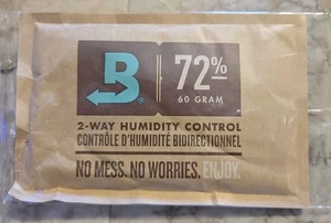 Boveda 72% RH 2-Way Humidity Control - Size 60 Grams for Every 25 Cigars - Picture 1 of 2