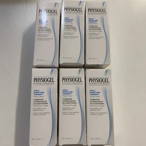 6x Physiogel (Past BB Date) 5/25 Daily Moisture Therapy Facial Cream - 2.5 oz ea - Picture 1 of 8