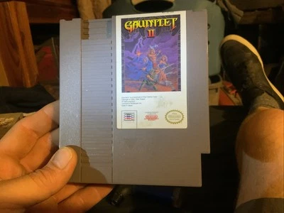  Gauntlet II, NES  Cartridge  only, Mind Scape Video Game, 1990 Edition - Image 1 of 2