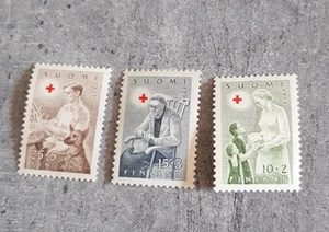 SUOMI FINLAND -1954-RED CROSS CHARITY-SET MNH - Picture 1 of 2