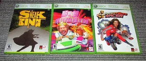 Pocket Bike Racer, Big Bumpin' & Sneak King for Xbox 360 All Complete - Picture 1 of 5