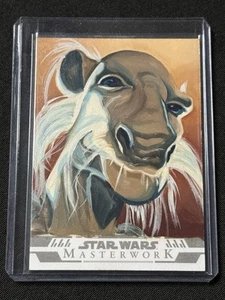 2024 Topps Star Wars Masterwork 1/1 Sketch By Jay Manchand - Picture 1 of 2