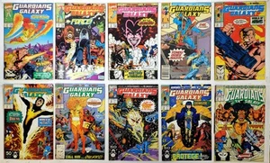 Guardians Galaxy Lot 10 #4, 5, 7, 8, 10, 11, 12, 13, 15, 19 1990 Marvel Comics - Picture 1 of 1