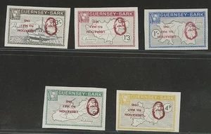 Guernsey SARK 1965 Churchill Lib SET PROOF INVERT UM - Picture 1 of 1