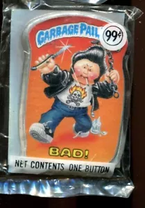 Garbage Pail Kids Button 1986 Topps Pin MALO - Imagen 1 de 1