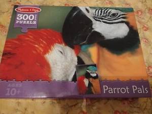 Melissa & Doug Parrot Pals 300 Piece Puzzle Easy to See & Grasp Pieces USA Made - Picture 1 of 7