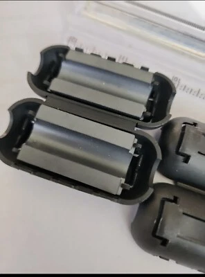 3 Motor Ring Core Ferrite Bead Clamp Coil Noise Filter Clip Snap Cable 2.4 x 5.5 - Image 1 of 2