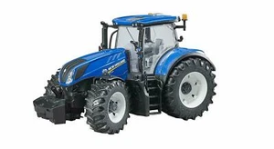 MODELLINO TRATTORE NEW HOLLAND T7.315 BRUDER SCALA 1:16 (29074) - Foto 1 di 6