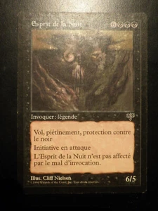 mtg magic spirit of the night mirage FRANZÖSISCH vf fr esprit de la nuit - Bild 1 von 2