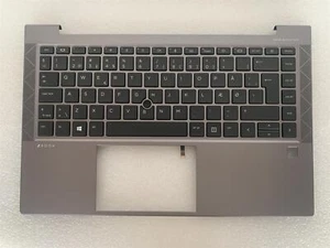 HP ZBook Firefly 14 G7 M14635-081 Teclado Danés Danca Dinamarca Palmrest NUEVO - Bild 1 von 6