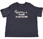 Homemade Letitia & Fani Fan Club T shirt Size 2XL (50-52) Dark Blue