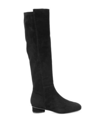 Nueva bota hasta la rodilla Stuart Weitzman Eloise 30 negra gamuza elástica 5050, 40, 9,5 Foto 1 de 4