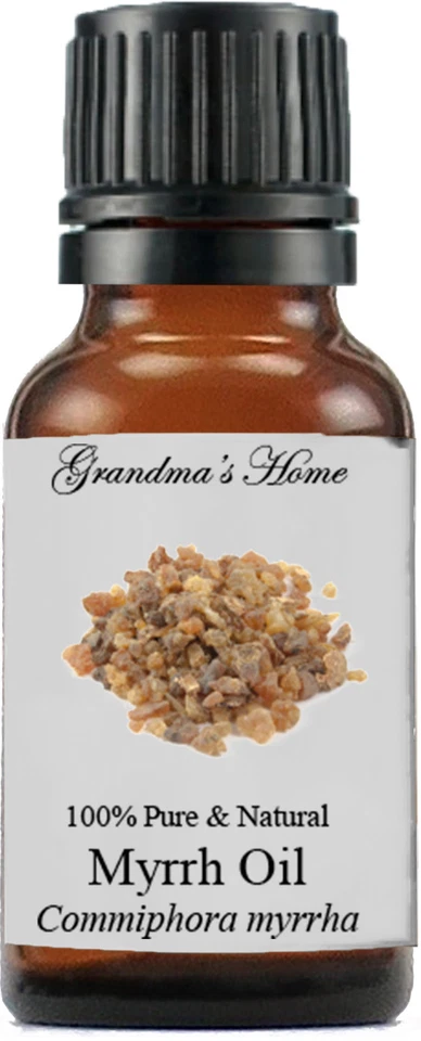 GRANDMA'S HOME Myrrh Essential Oil - 15 mL - 100% Pure and Natural - Free Shipping - US Seller
