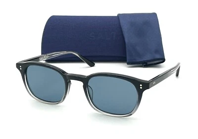 SALT Optics QUINN CFG Coastal Fog / Glass Denim 50mm Polarized sunglasses