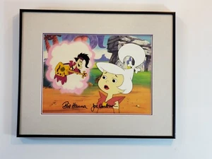 "The Jetsons Meet the Flintstones OPC: Judy Jetson" FRAMED Cel Signed H-B 1987 - Picture 1 of 1