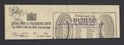 India 1937 Telegraph Receipt With An Illustrated Advertisement For Dunlop Tyres