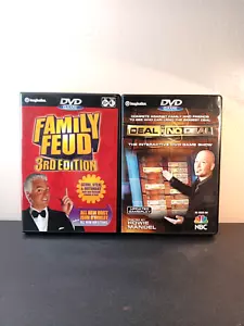 Deal or No Deal + Family Feud Interactive DVD Games Lot Of 2 - Foto 1 di 10