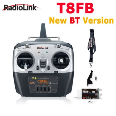 New Radiolink T8FB 8CH 2.4Ghz RC Remote Transmitter and R8EF Receiver BT Version - Image 1 of 4