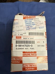 ISUZU NQR, NRR NPR-HD,FUEL FILTER KIT 2 PIECE 2017 -2020 8-98147525-0 - Picture 1 of 2