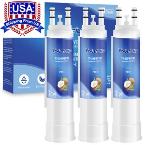 3PACK For FPPWFU01 PurePour PWF-1 Water & Ice Filter For Frigidaire Refrigerator - Picture 1 of 11