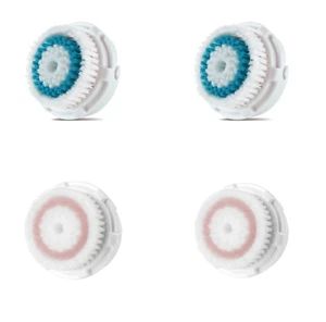 2 ricambi testine spazzola pori profondi e 2 radianti adatti a Clarisonic MIA 1,2,3,PRO - Foto 1 di 15