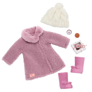 Our Generation - Outfit orsacchiotto invernale con berretto per bambola 46 cm - Foto 1 di 4