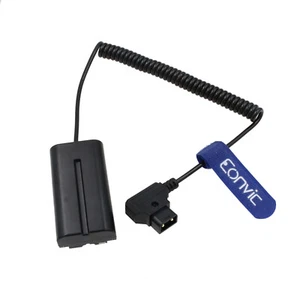 D-tap NP-F 970 750 550 batteria fittizia per Atomos Shogun Ninja Inferno BMPCC6K Pro - Foto 1 di 4