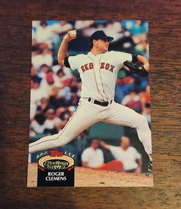 1992 STADIUM CLUB #80 ROGER CLEMENS BOSTON RED SOX - Bild 1 von 2