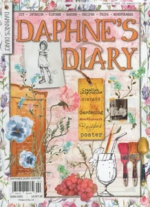 DAPHNE'S DIARY MAGAZINE 2023 ISSUE #4 PAPER LOVERS VINTAGE INSPIRATION & MORE - Picture 1 of 2