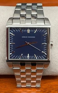Armani Exchange AX2216 Blue Dial Stainless Steel Men's Watch - Picture 1 of 1