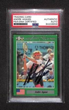 1991 NetPro Tour Stars Autograph PSA/DNA #NN0 Andre Agassi PSA EX (EC)
