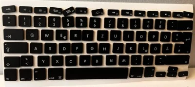 Apple Ersatz Tastenkappen AP04 für MacBook Air / Pro A1465 A1466 A1502 A1398 - Bild 1 von 2