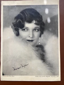 MARIAN NIXON 1930 Close Portrait Screen Play Secrets Magazine Edwin Hesser - Bild 1 von 1