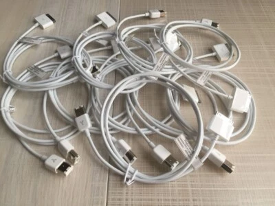 10PCS 30PIN-FW 6Pin-30Pin 1394 Firewire Charging Data Cable For iPod 3rd 4th Gen - Image 1 of 4